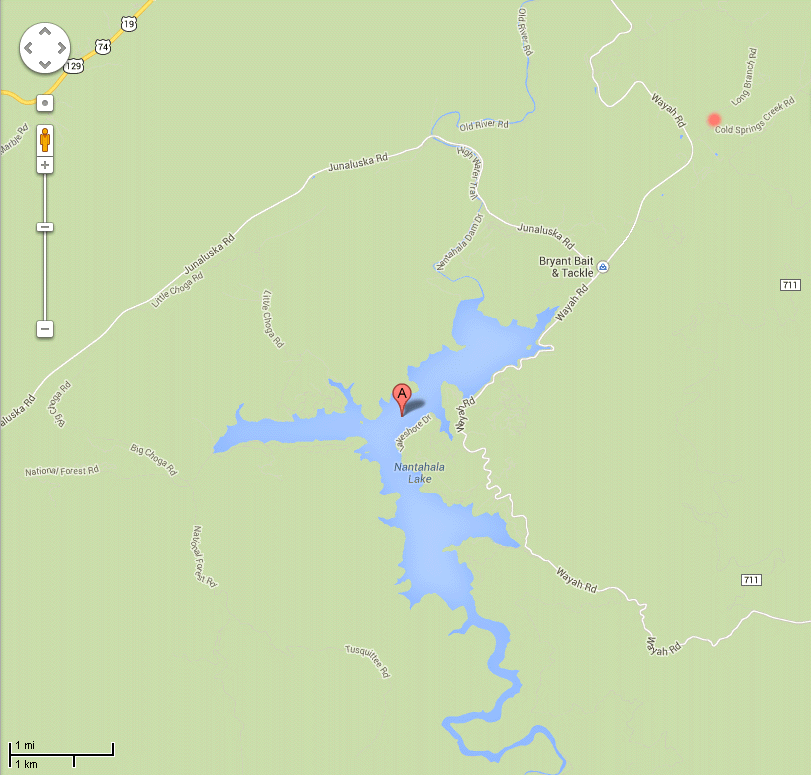 Nantahala Lake Vacation Rental 2 miles from "Lakes End Marina" & Lake